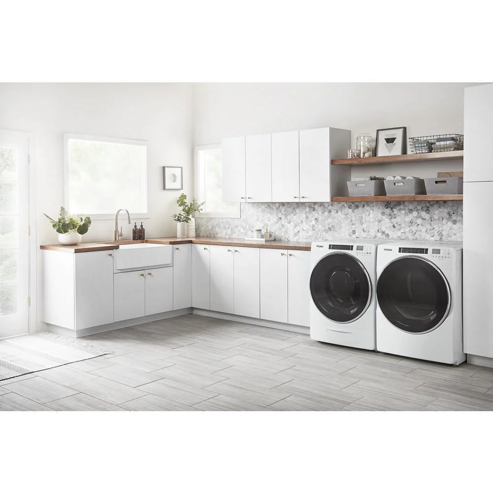 Whirlpool WED8620HW 7.4 cu. ft. Front Load Electric Dryer with Steam Cycles - Image 22