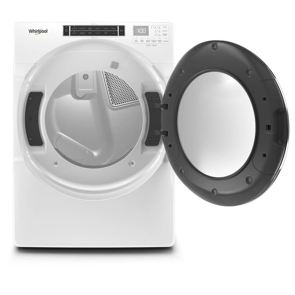 Whirlpool WED8620HW 7.4 cu. ft. Front Load Electric Dryer with Steam Cycles - Image 4