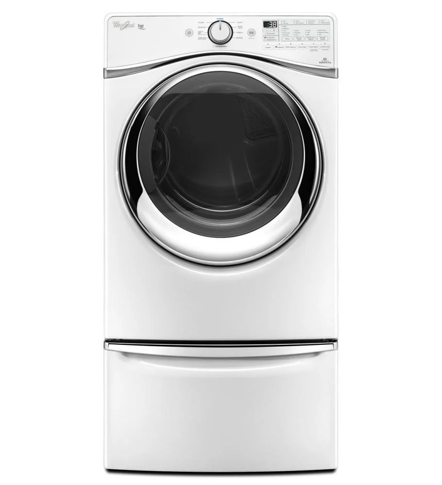 Whirlpool WED97HEDU 7.3 cu. ft. Duet® Front Load Electric Steam Dryer with ENERGY STAR® Qualification - Image 3