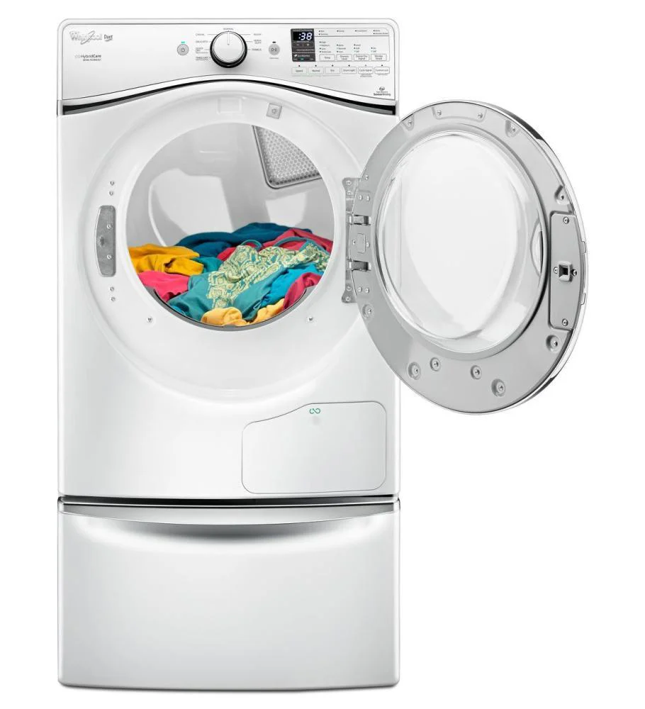 Whirlpool WED99HEDW 7.3 cu ft. HybridCare™ Ventless Duet® Dryer with Heat Pump Technology - Image 9