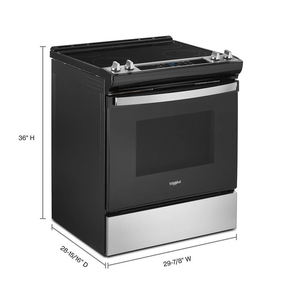 Whirlpool WEE515S0LS 4.8 Cu. Ft. Whirlpool® Electric Range with Frozen Bake™ Technology - Image 7