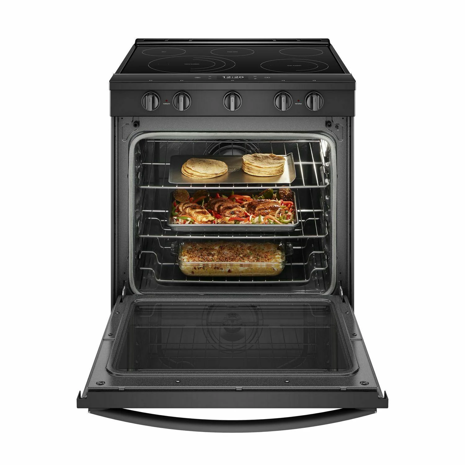 Whirlpool WEE750H0HB 6.4 cu. ft. Smart Slide-in Electric Range with Air Fry, when Connected - Image 2