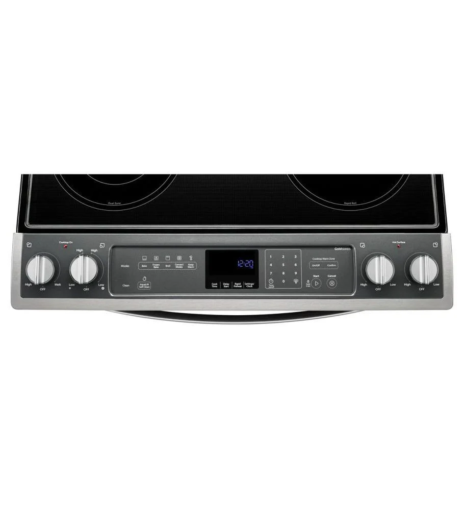 Whirlpool WEE760H0DE 6.2 cu. ft. Front-Control Electric Range with True Convection - Image 6