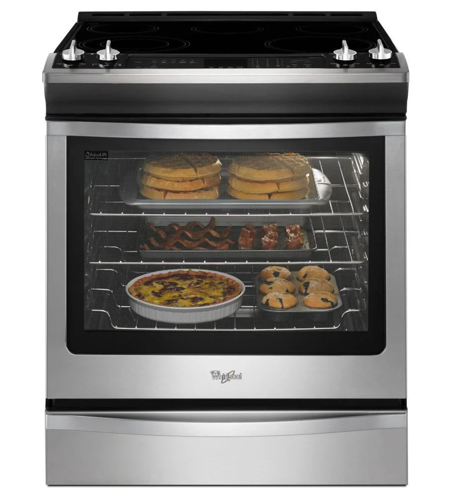 Whirlpool WEE760H0DE 6.2 cu. ft. Front-Control Electric Range with True Convection - Image 8