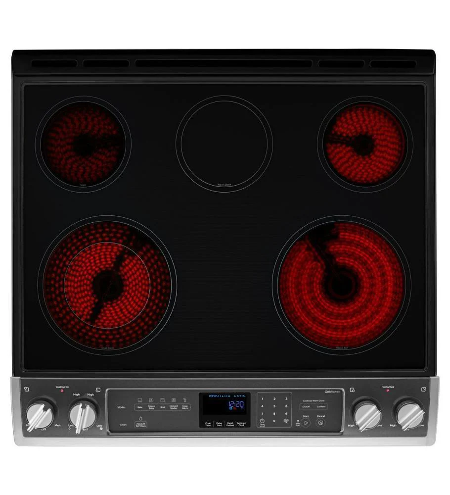 Whirlpool WEE760H0DE 6.2 cu. ft. Front-Control Electric Range with True Convection - Image 9
