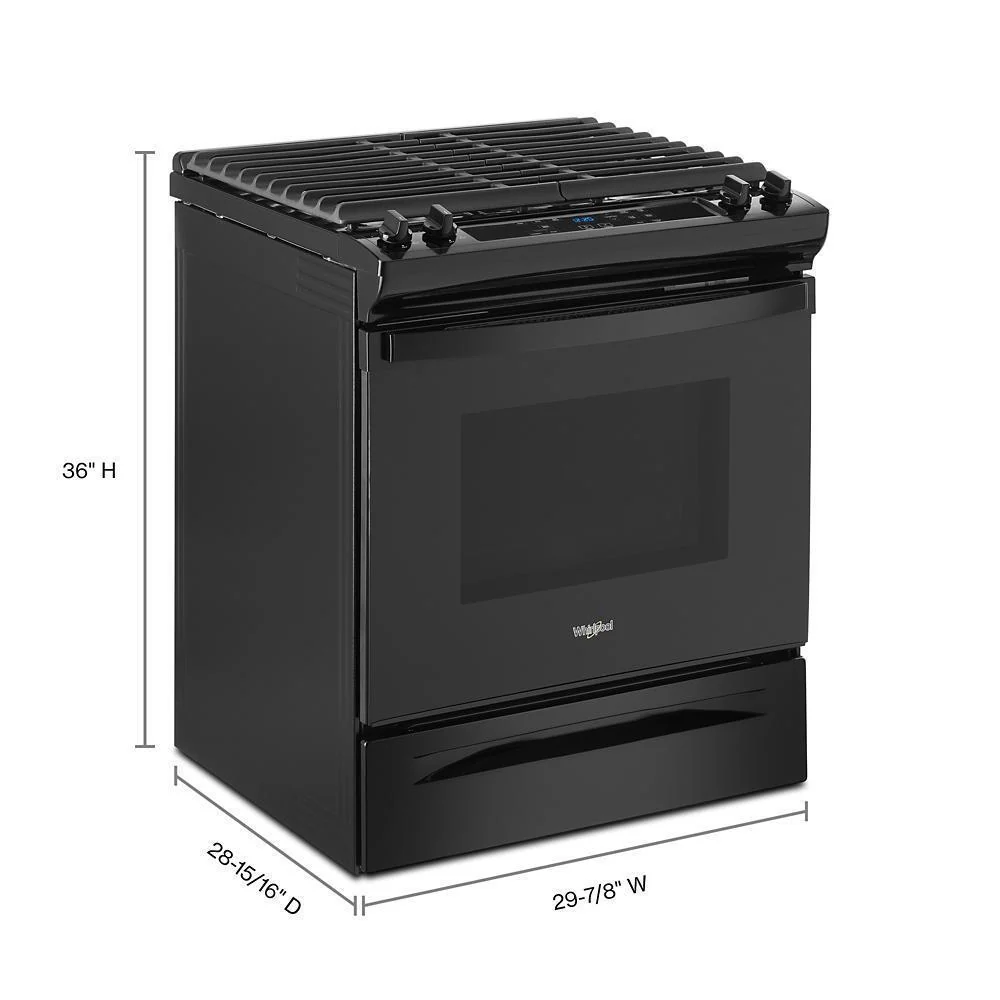 Whirlpool WEG515S0LB 5.0 Cu. Ft. Whirlpool® Gas Range with Frozen Bake™ Technology - Image 7