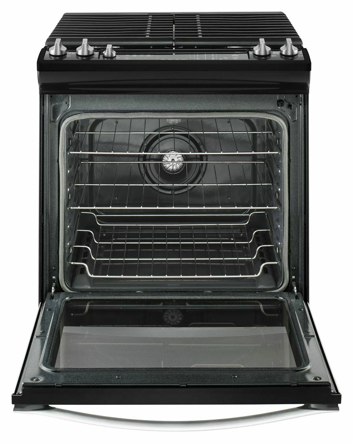 Whirlpool WEG745H0FE 5.8 Cu. Ft. Slide-In Gas Range with EZ-2-Lift™ Hinged Grates - Black Ice - Image 5