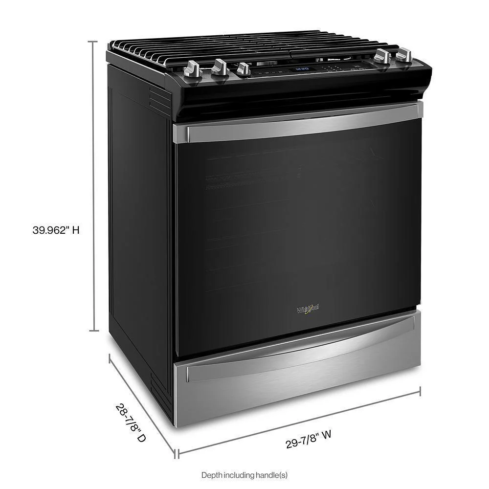 Whirlpool WEG745H0LZ 5.8 Cu. Ft. Whirlpool® Gas 7-in-1 Air Fry Oven - Image 7