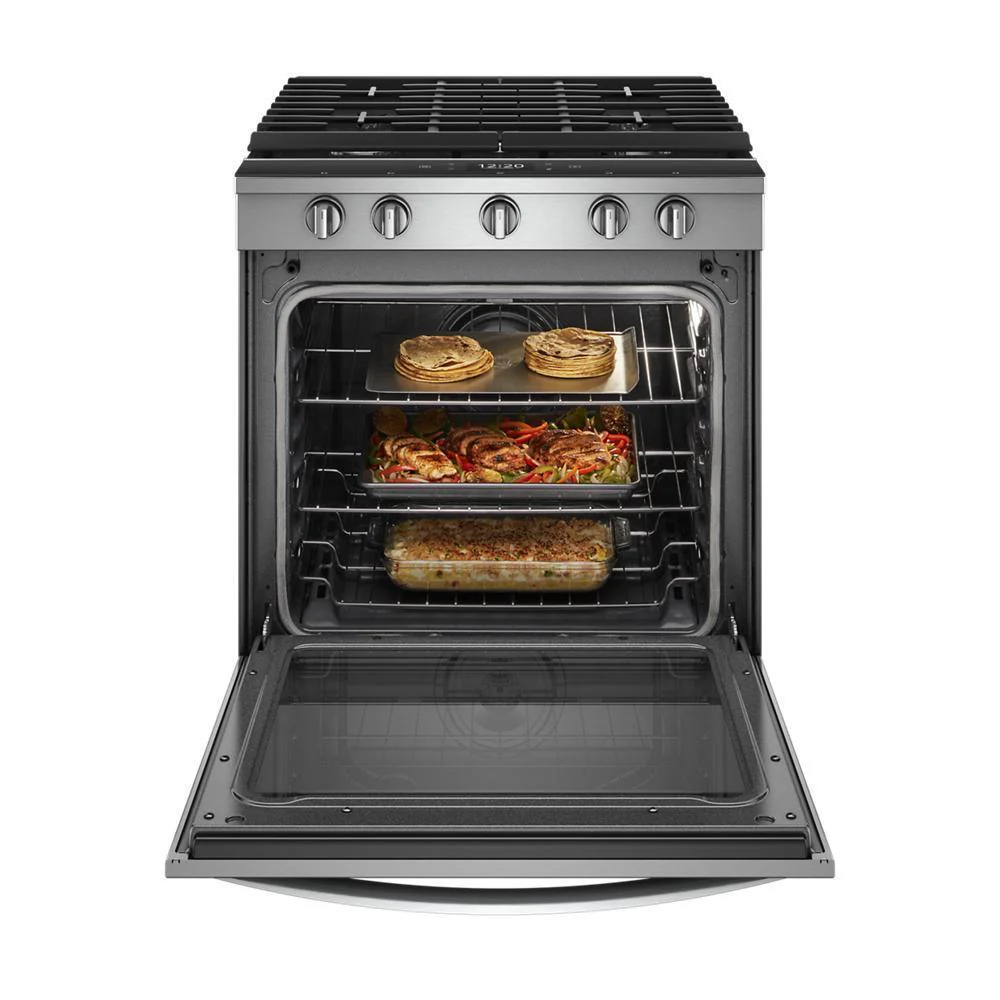 Whirlpool WEG750H0HZ 5.8 cu. ft. Smart Slide-in Gas Range with Air Fry, when Connected - Image 3