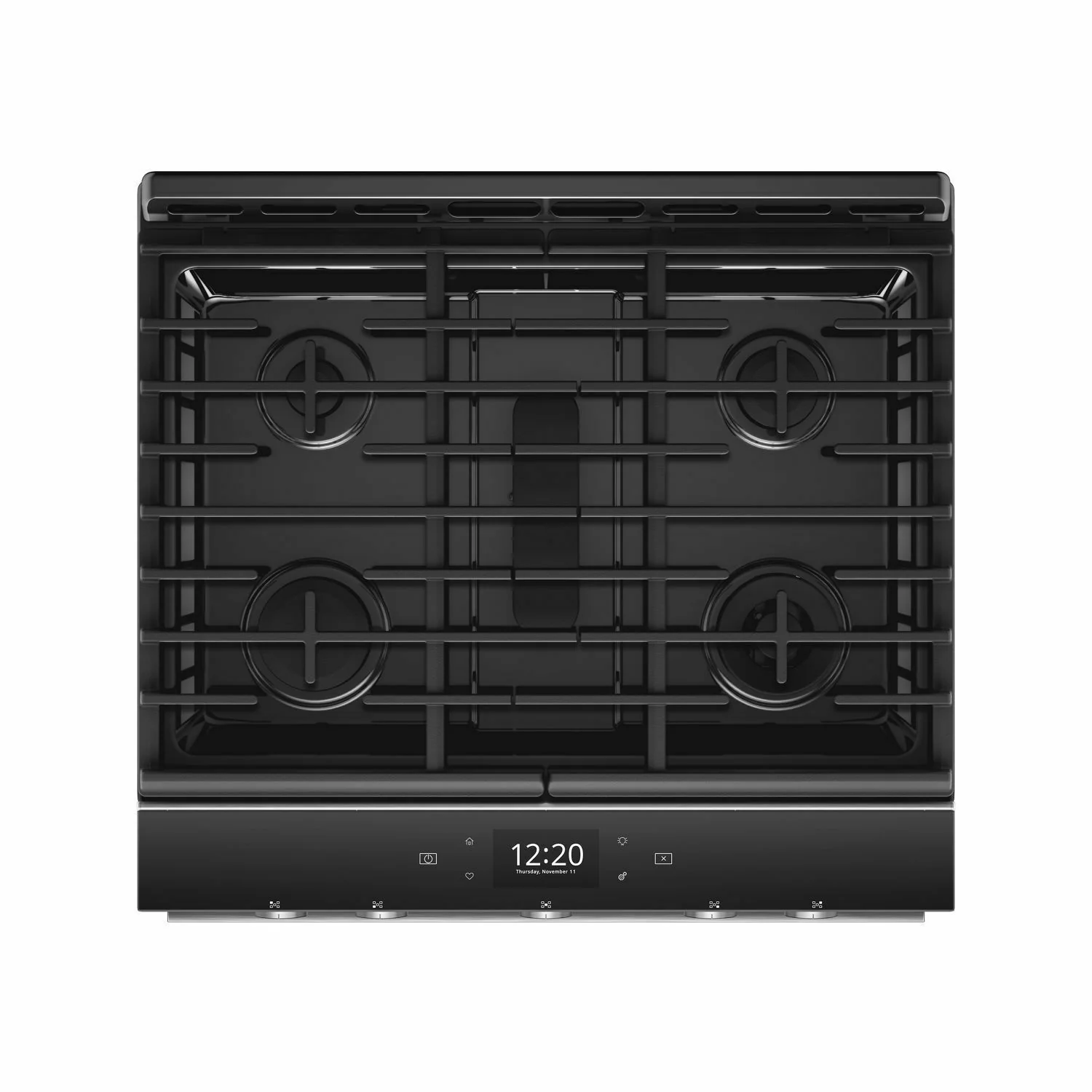 Whirlpool WEGA25H0HZ 5.8 cu. ft. Smart Slide-in Gas Range with EZ-2-Lift™ Hinged Cast-Iron Grates - Image 2