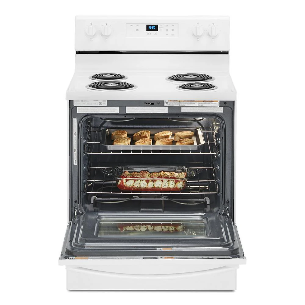 Whirlpool WFC150M0JW 4.8 cu. ft. Electric Range with Keep Warm setting - Image 8