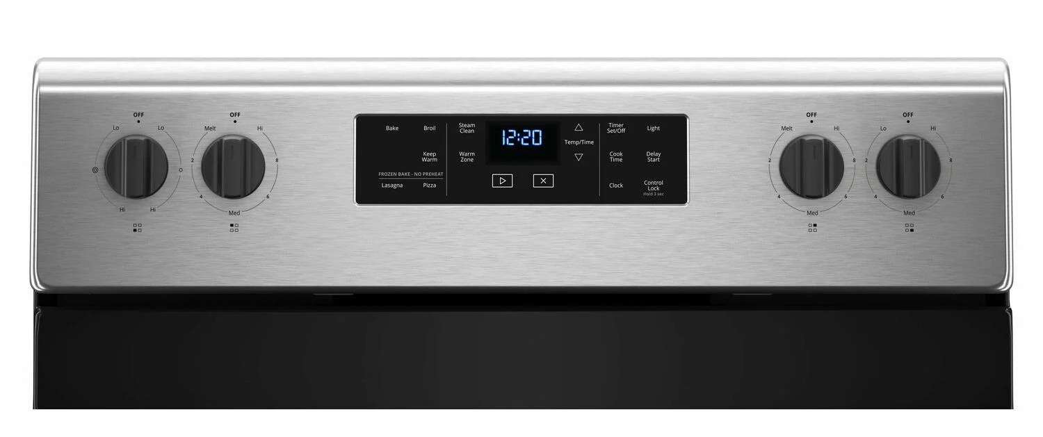 Whirlpool WFE505W0HZ 5.3 cu. ft. Freestanding Electric Range with 5 Elements - Fingerprint Resistant Stainless Steel - Image 3