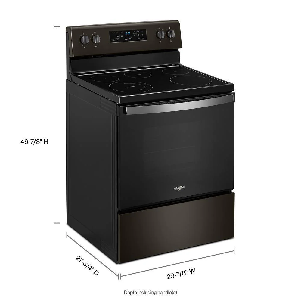 5.3 cu. ft. Whirlpool® electric range with Frozen Bake™ technology - Image 7