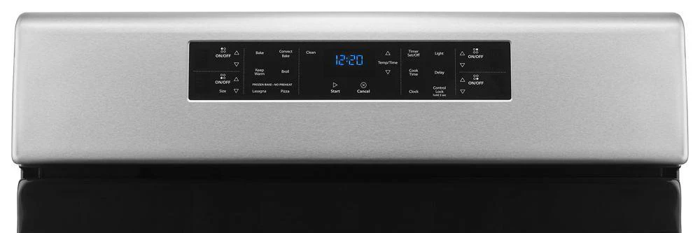 Whirlpool WFE520S0FS 5.3 cu. ft. Guided Electric Front Control Range with Fan Convection Cooking - Image 3
