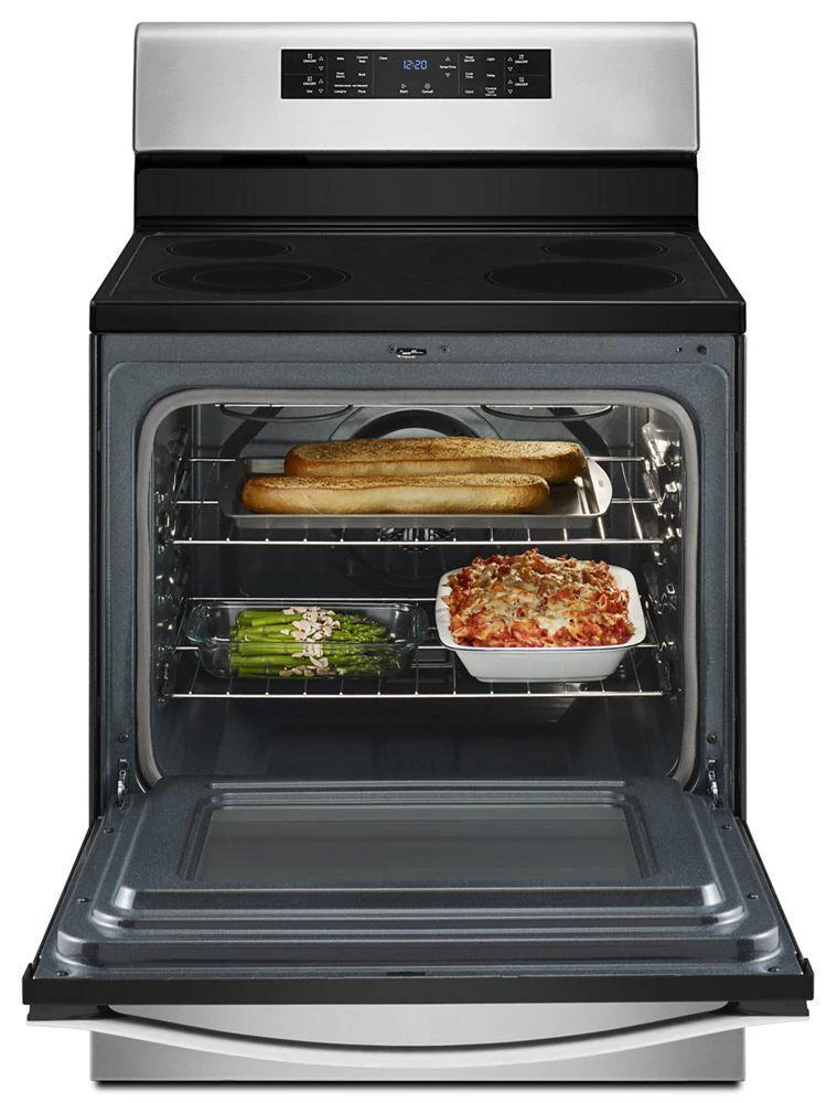 Whirlpool WFE520S0FS 5.3 cu. ft. Guided Electric Front Control Range with Fan Convection Cooking - Image 8