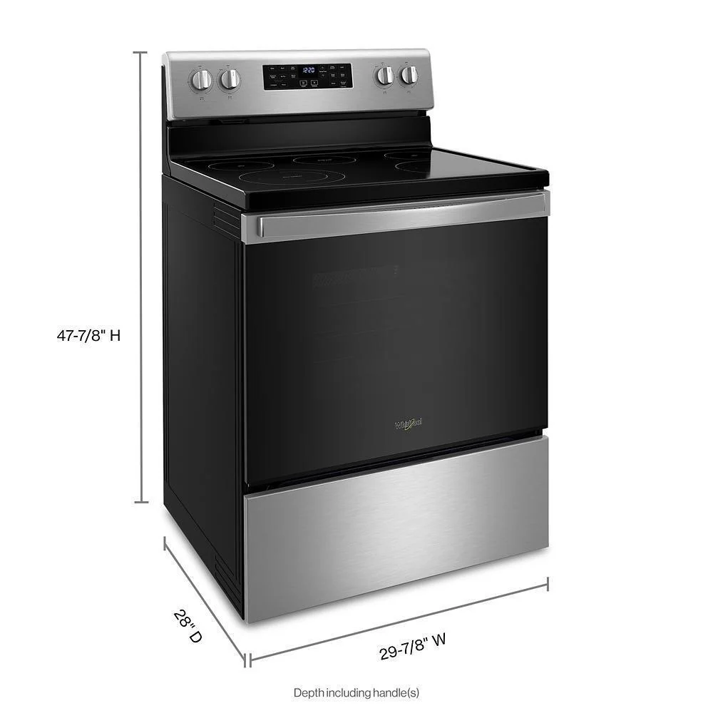 Whirlpool 5.3 Cu. Ft. Whirlpool® Electric 5-in-1 Air Fry Oven - Image 14