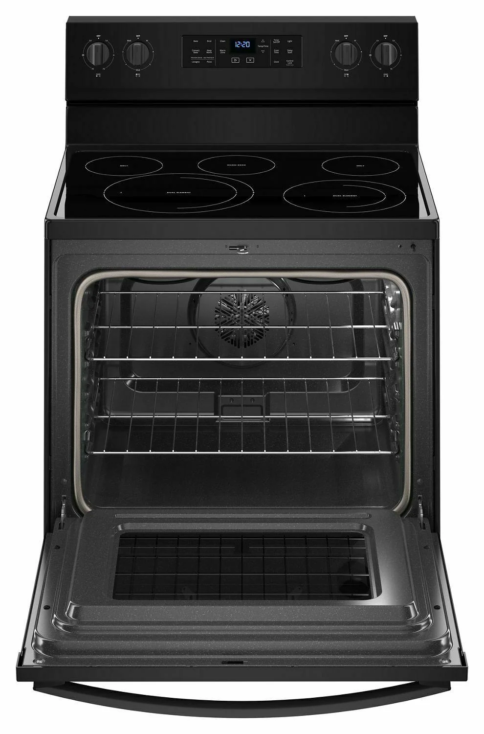 Whirlpool WFE550S0HB 5.3 cu. ft. Whirlpool® electric range with Frozen Bake™ technology - Black - Image 3