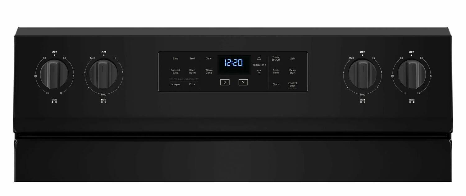 Whirlpool WFE550S0HB 5.3 cu. ft. Whirlpool® electric range with Frozen Bake™ technology - Black - Image 4