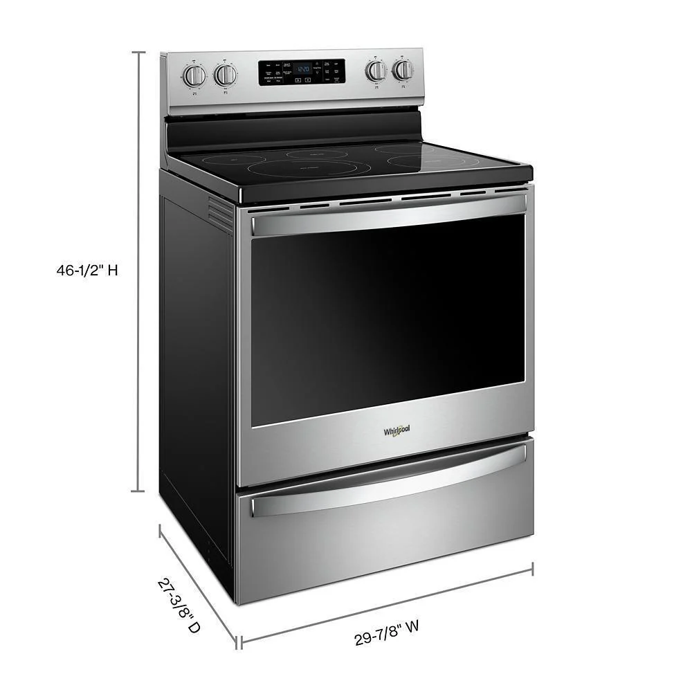 Whirlpool 6.4 cu. ft. Freestanding Electric Range with Frozen Bake™ Technology - Image 4