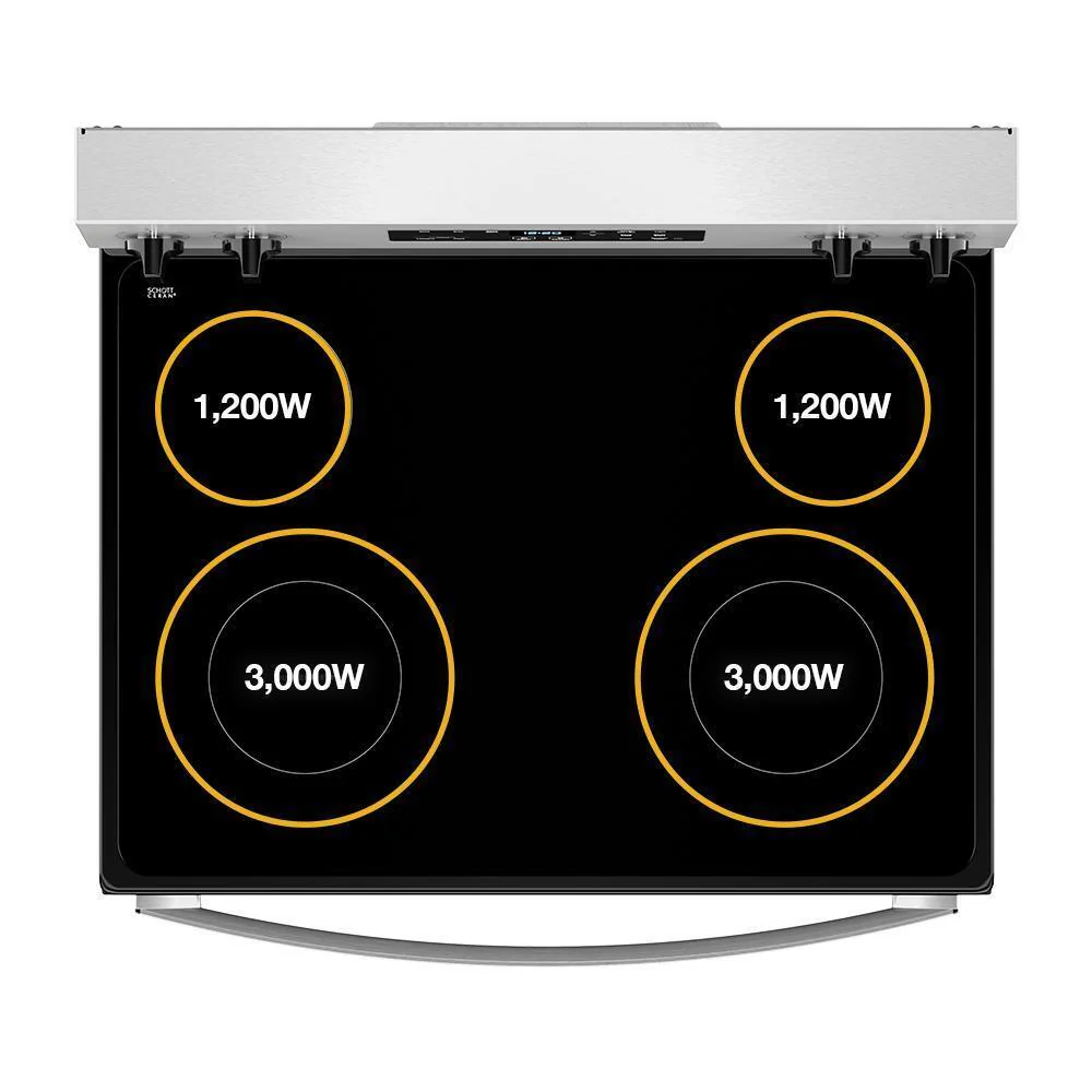 Whirlpool WFES3030RS 30-inch Electric Range with No Preheat Mode - Image 12