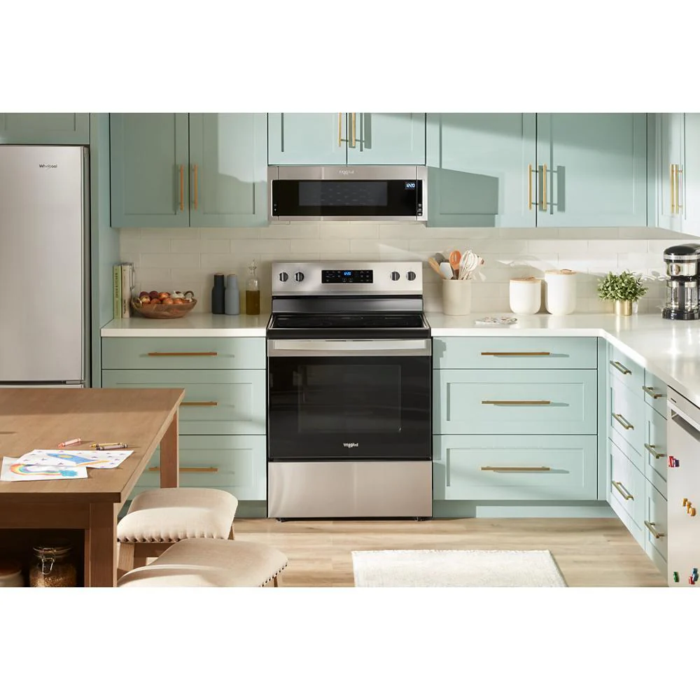 Whirlpool WFES3330RS 30-inch Electric Range with Steam Clean - Image 16
