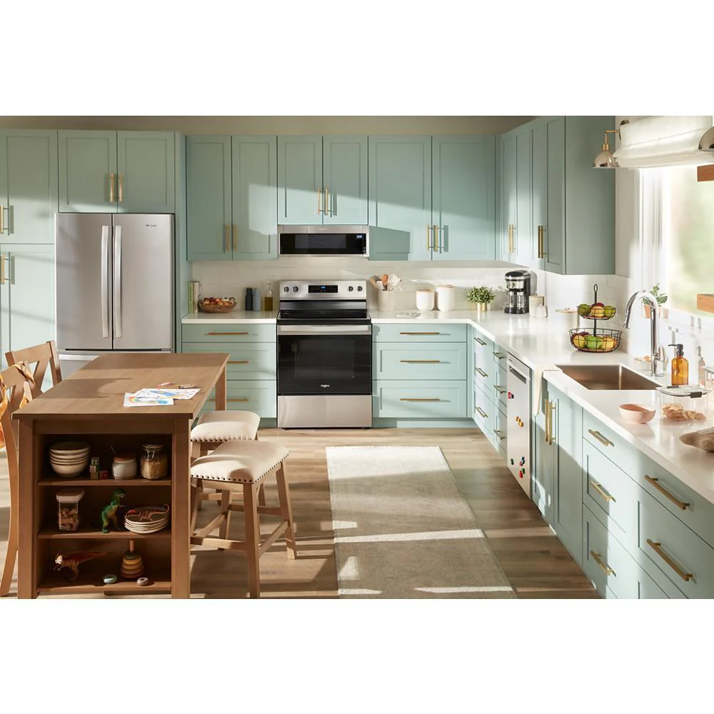 Whirlpool WFES3330RS 30-inch Electric Range with Steam Clean - Image 2