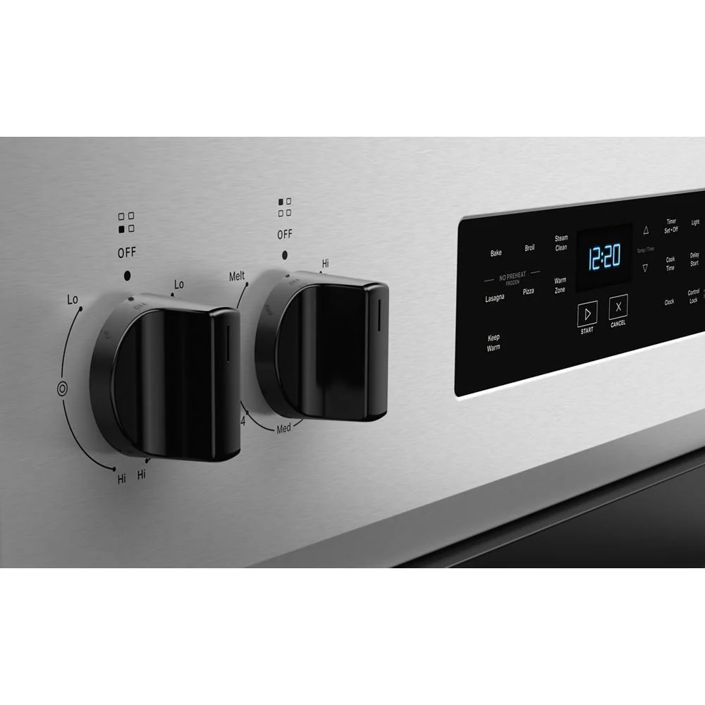 Whirlpool WFES3330RS 30-inch Electric Range with Steam Clean - Image 9
