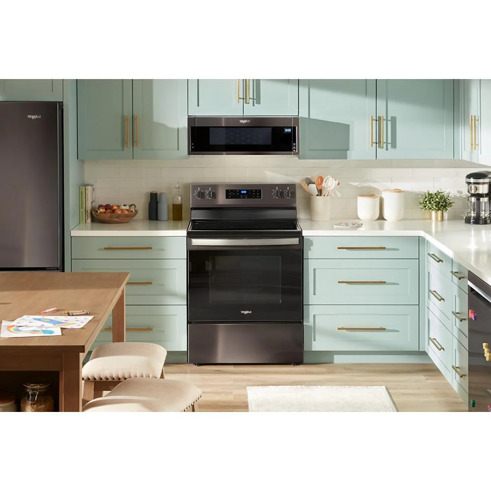 Whirlpool WFES3330RV 30-inch Electric Range with Steam Clean - Image 2