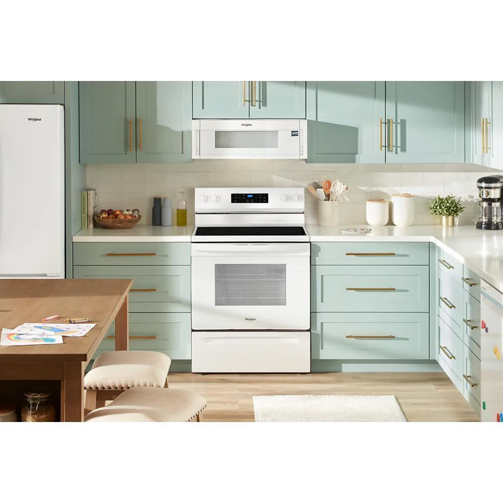 Whirlpool WFES3330RW 30-inch Electric Range with Steam Clean - Image 3