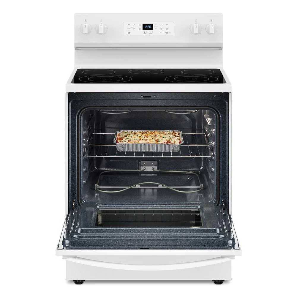 Whirlpool WFES3330RW 30-inch Electric Range with Steam Clean - Image 8