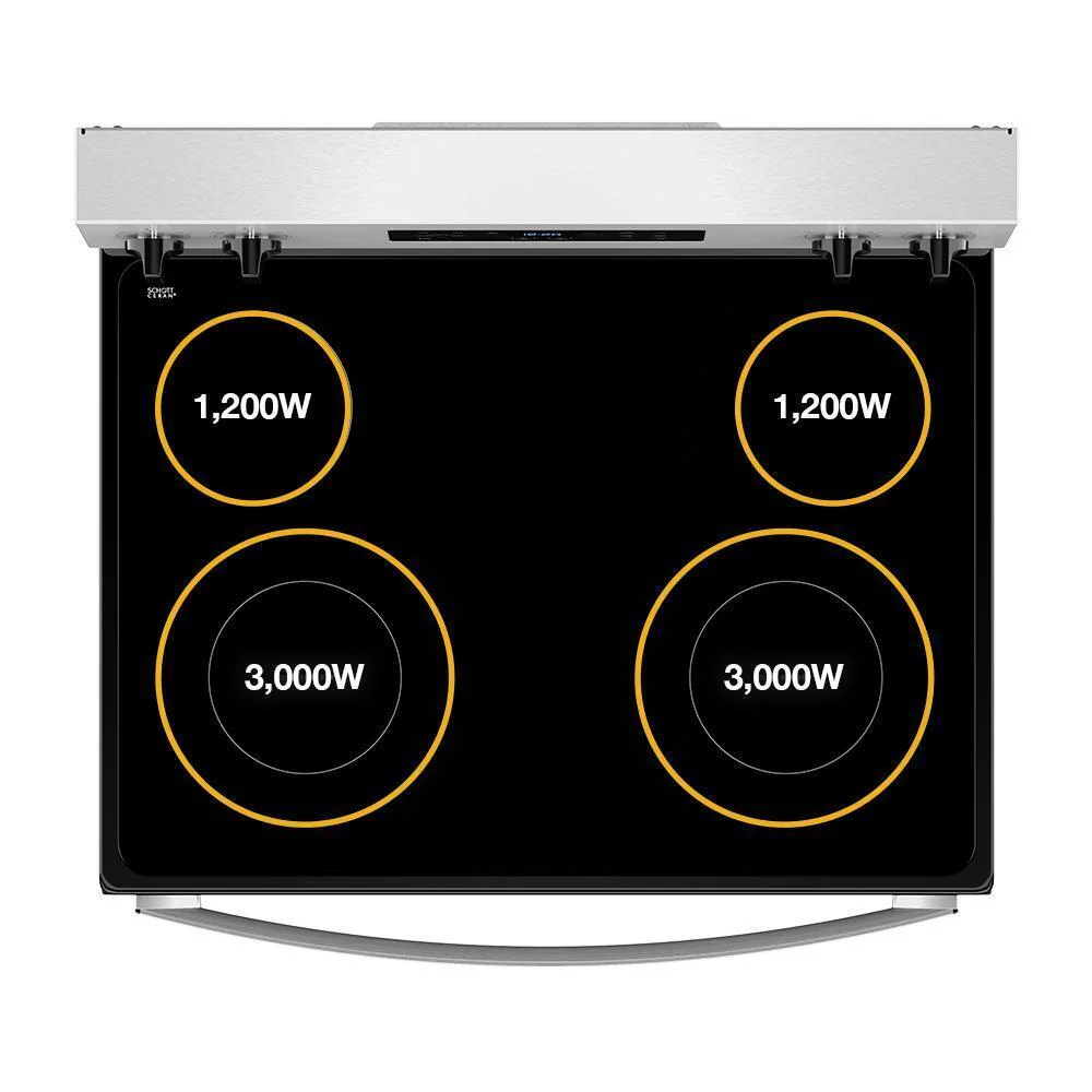 Whirlpool WFES3530RS 30-inch Electric Range with Self Clean - Image 20