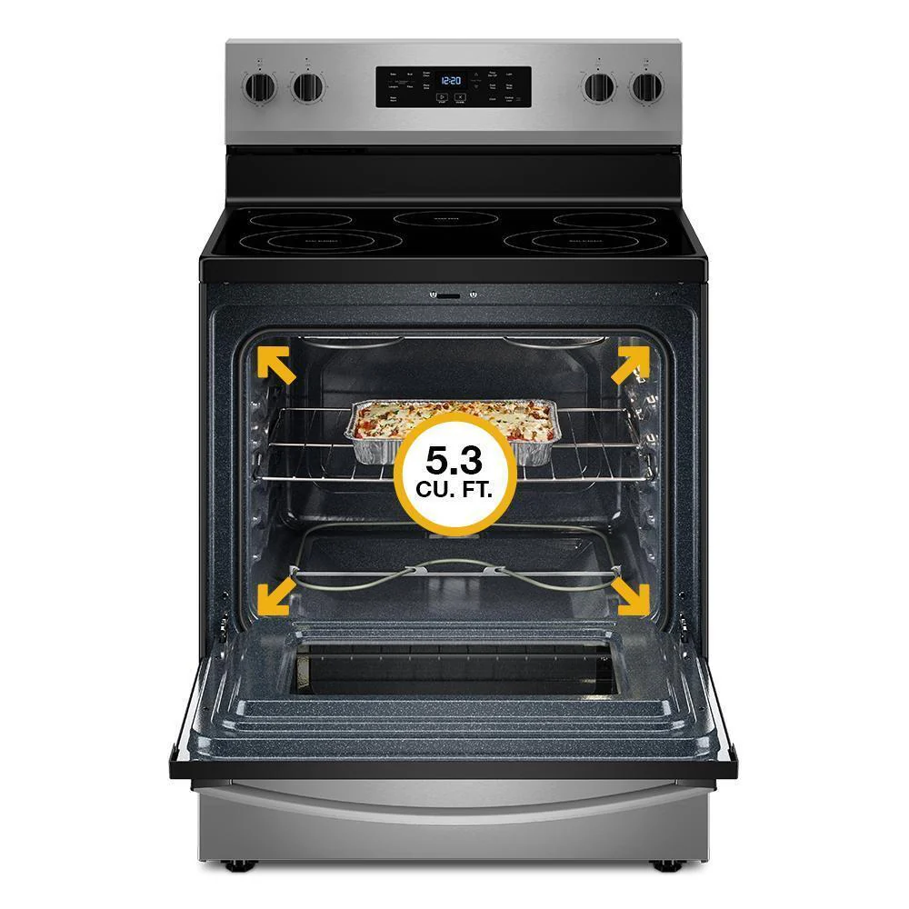 Whirlpool WFES3530RW 30-inch Electric Range with Self Clean - Image 7