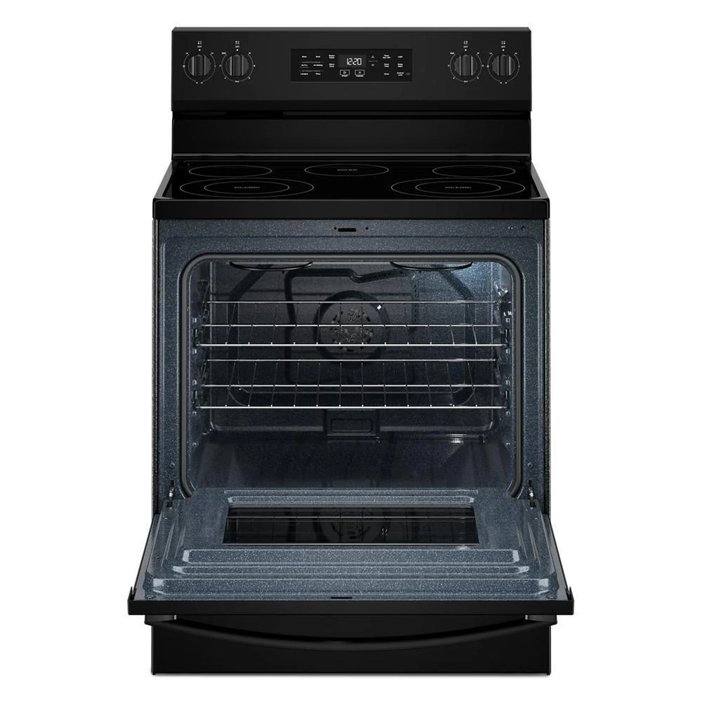 Whirlpool WFES4530SB 30-inch Electric Range with Air Cooking Technology and Steam Clean - Image 13