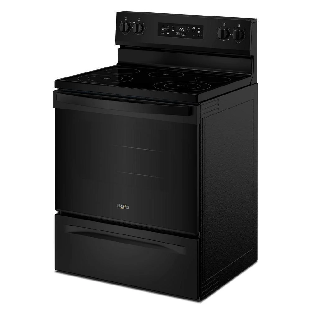 Whirlpool WFES4530SB 30-inch Electric Range with Air Cooking Technology and Steam Clean - Image 18