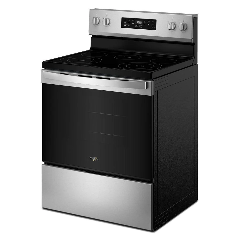 Whirlpool WFES4530SS 30-inch Electric Range with Air Cooking Technology and Steam Clean - Image 15