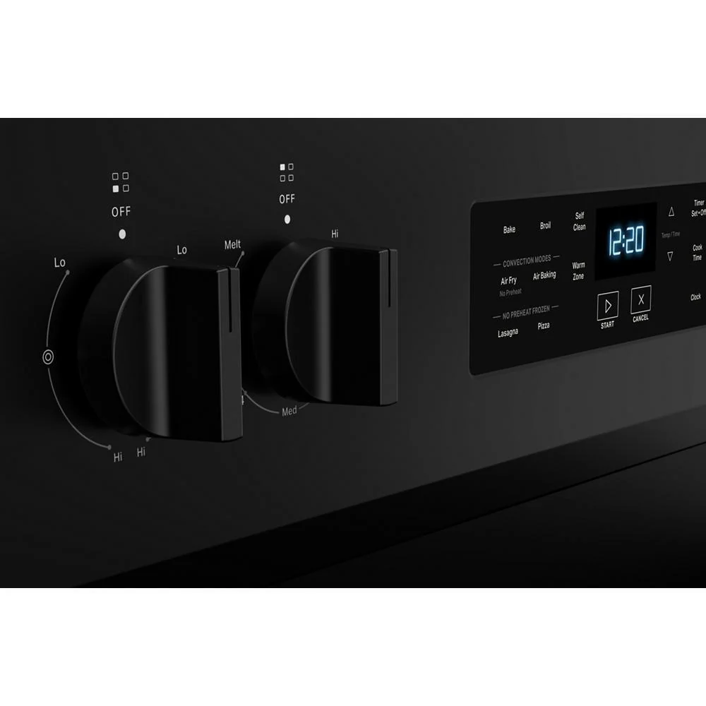 Whirlpool WFES5030RB 30-inch Energy Star Electric Range with Air Cooking Technology, No Preheat Air Fry and Air Baking and Self Clean - Image 8