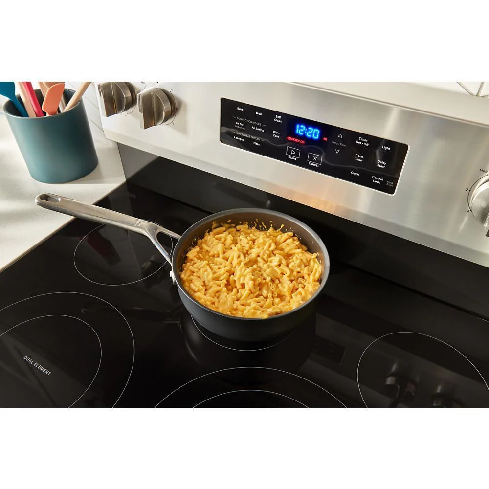 Whirlpool WFES5030RV 30-inch Energy Star Electric Range with Air Cooking Technology, No Preheat Air Fry and Air Baking and Self Clean - Image 6