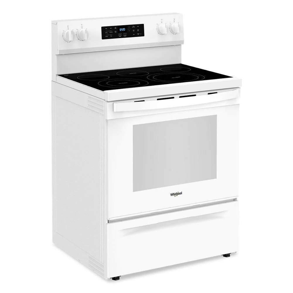 Whirlpool WFES5030RW 30-inch Energy Star Electric Range with Air Cooking Technology, No Preheat Air Fry and Air Baking and Self Clean - Image 12