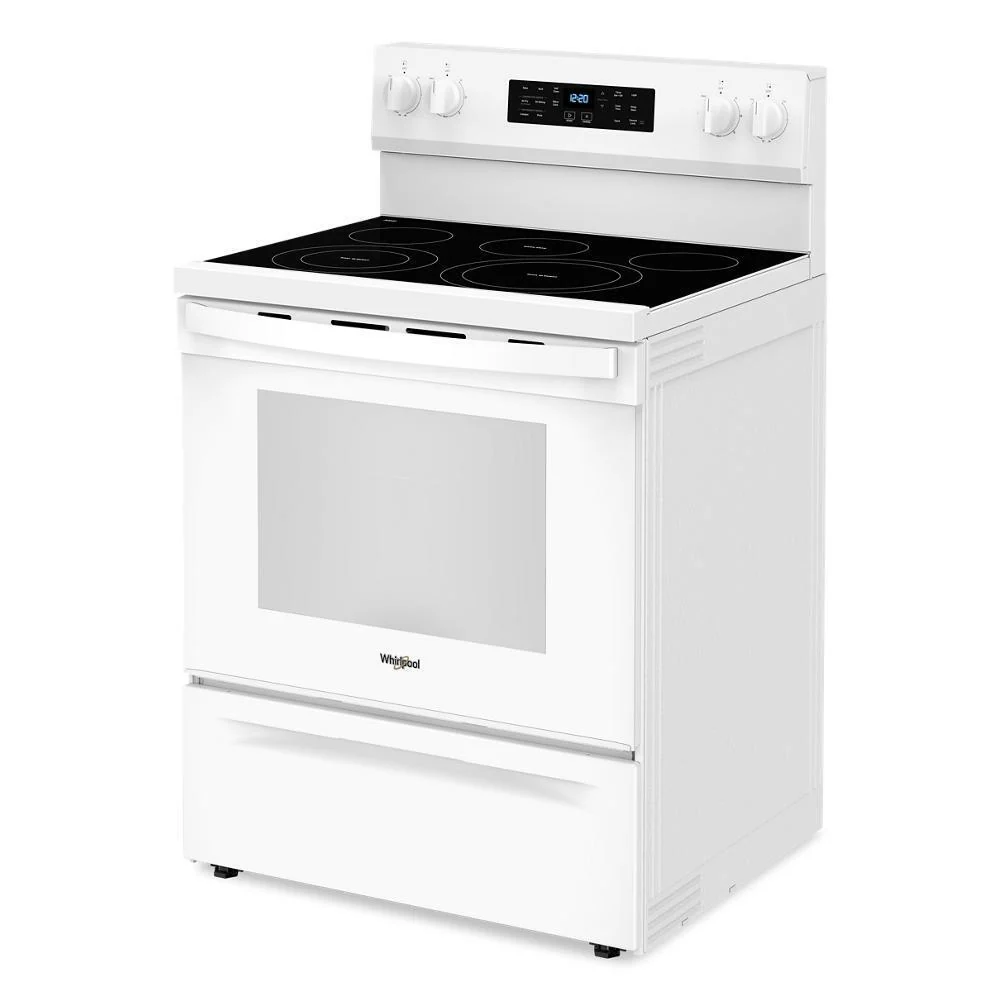 Whirlpool WFES5030RW 30-inch Energy Star Electric Range with Air Cooking Technology, No Preheat Air Fry and Air Baking and Self Clean - Image 15