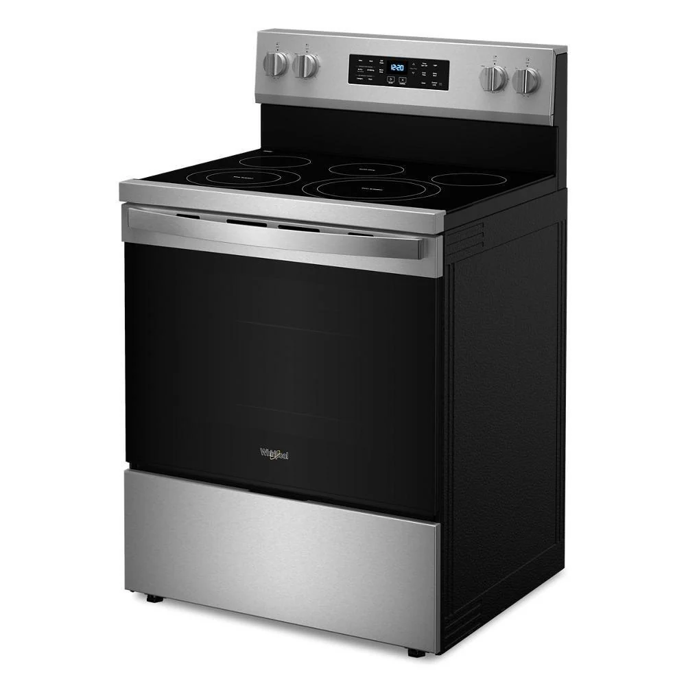 Whirlpool WFES5030RZ 30-inch Energy Star Electric Range with Air Cooking Technology, No Preheat Air Fry and Air Baking and Self Clean - Image 10