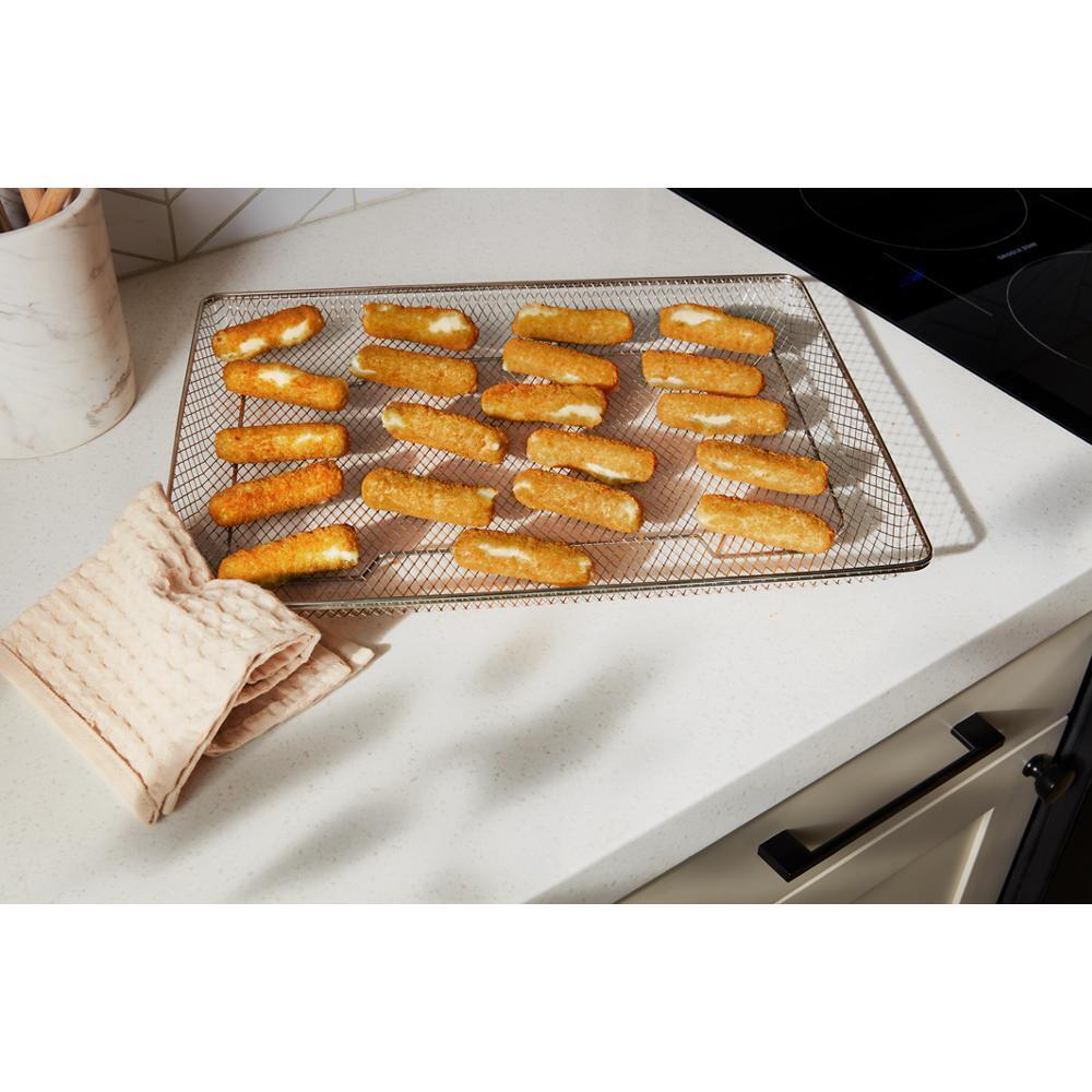 Whirlpool WFES7530RB 30-inch Electric Smart Range with Air Cooking Technology, No Preheat Air Fry, High Speed Preheat Oven, WipeClean™ Coating, and Steam/Self Clean - Image 5