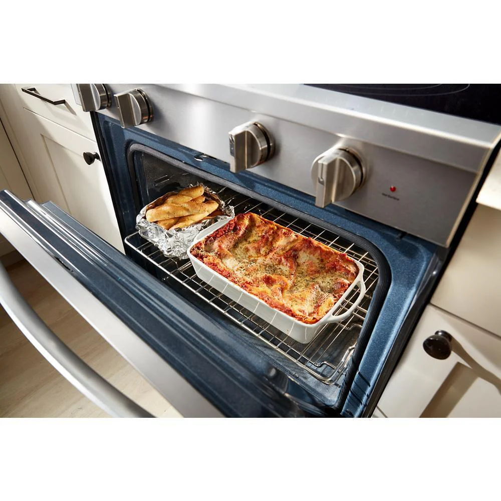 Whirlpool WFES7530RV 30-inch Electric Smart Range with Air Cooking Technology, No Preheat Air Fry, High Speed Preheat Oven, WipeClean™ Coating, and Steam/Self Clean - Image 7