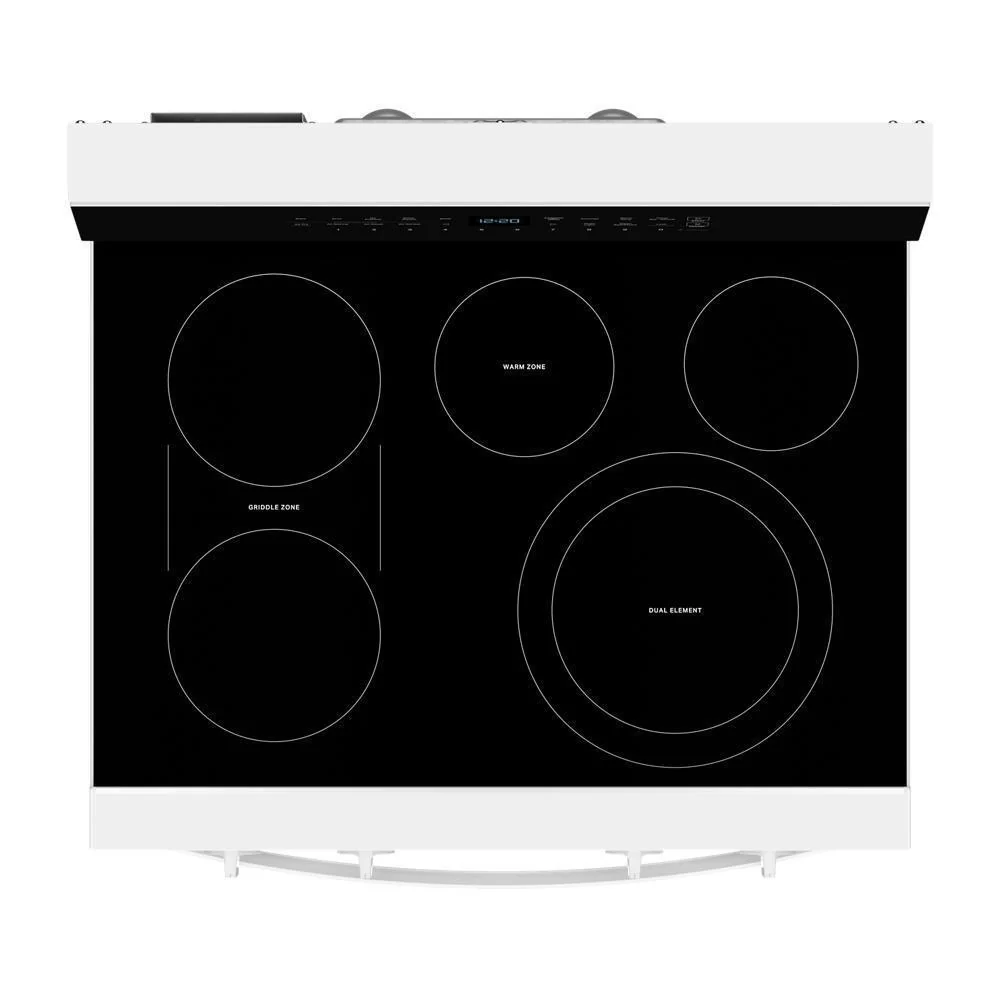 Whirlpool WFES7530RW 30-inch Electric Smart Range with Air Cooking Technology, No Preheat Air Fry, High Speed Preheat Oven, WipeClean™ Coating, and Steam/Self Clean - Image 20