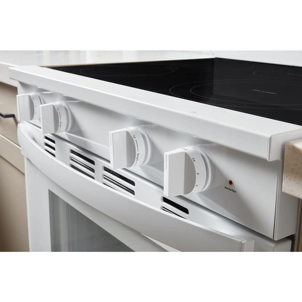 Whirlpool WFES7530RW 30-inch Electric Smart Range with Air Cooking Technology, No Preheat Air Fry, High Speed Preheat Oven, WipeClean™ Coating, and Steam/Self Clean - Image 8