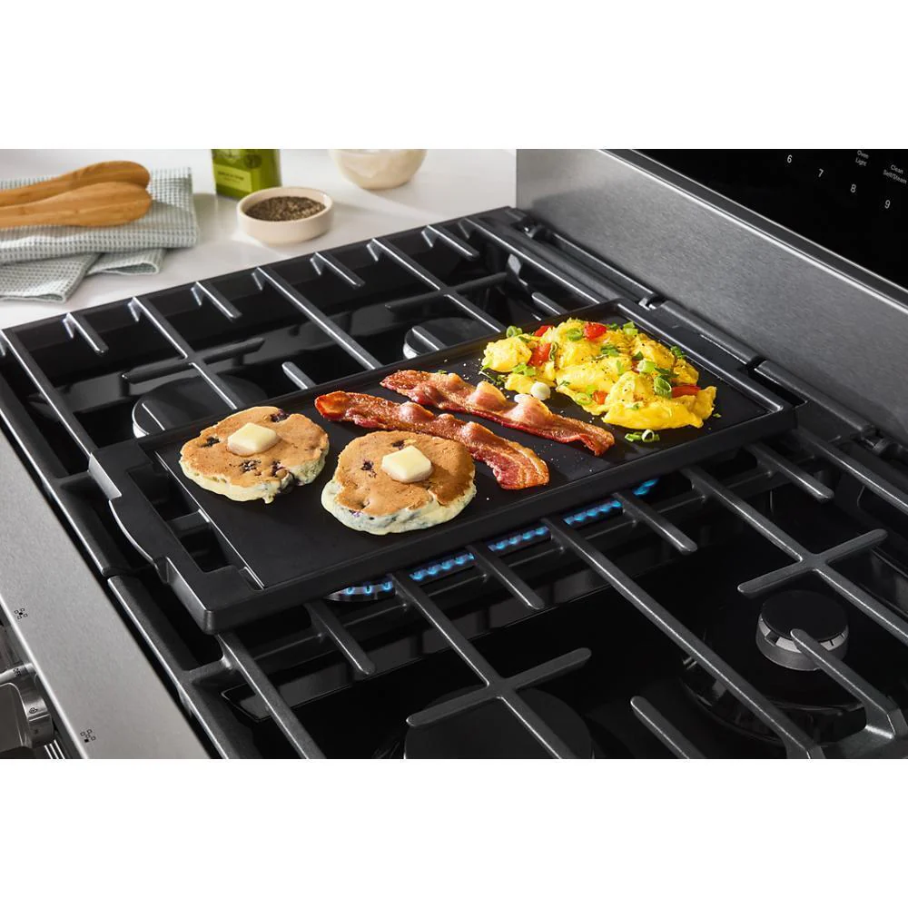 Whirlpool WFES7530RZ 30-inch Electric Smart Range with Air Cooking Technology, No Preheat Air Fry, High Speed Preheat Oven, WipeClean™ Coating, and Steam/Self Clean - Image 12