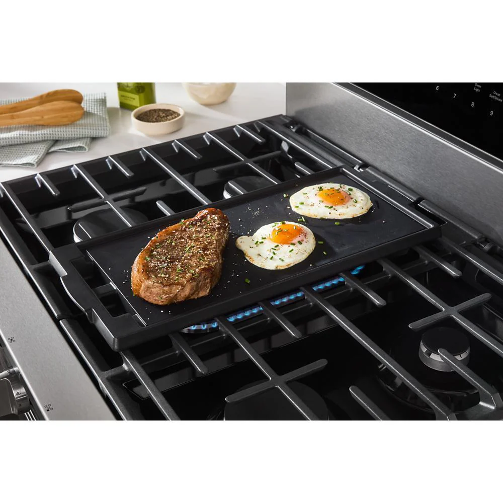 Whirlpool WFES7530RZ 30-inch Electric Smart Range with Air Cooking Technology, No Preheat Air Fry, High Speed Preheat Oven, WipeClean™ Coating, and Steam/Self Clean - Image 15