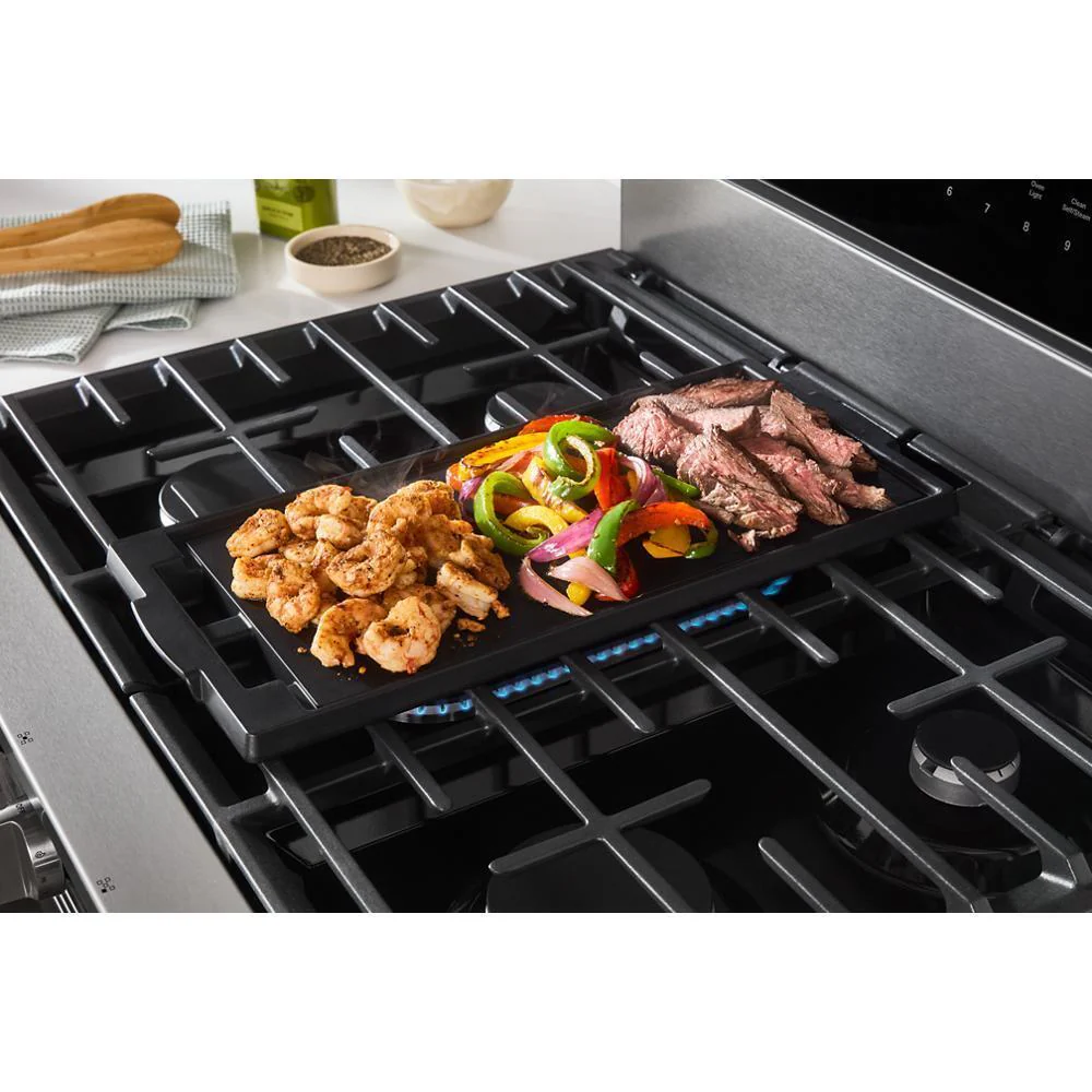 Whirlpool WFES7530RZ 30-inch Electric Smart Range with Air Cooking Technology, No Preheat Air Fry, High Speed Preheat Oven, WipeClean™ Coating, and Steam/Self Clean - Image 17