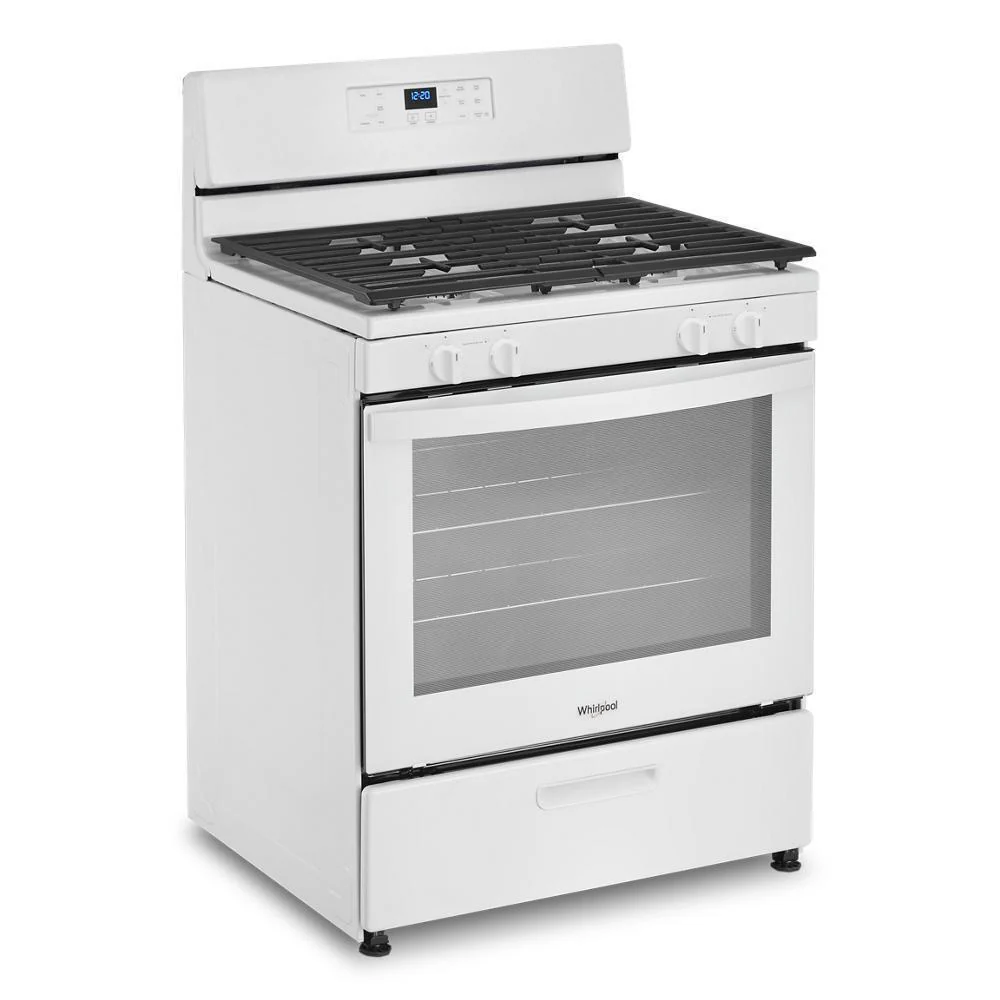 Whirlpool WFG320M0MW 5.1 Cu. Ft. Freestanding Gas Range with Broiler Drawer - Image 2