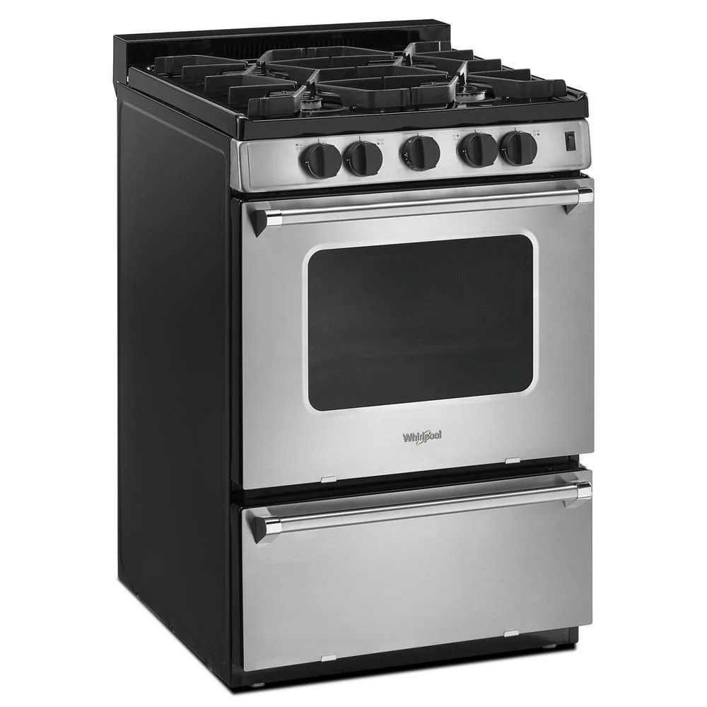 Whirlpool WFG500M4HS 24-inch Freestanding Gas Range with Sealed Burners - Image 4