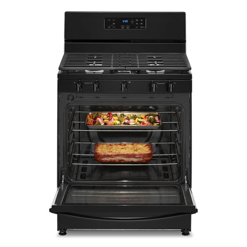 Whirlpool WFG505M0MB 5.1 Cu. Ft. Freestanding Gas Range with Edge to Edge Cooktop - Image 9